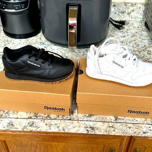 Selling two pair of toddler Reebok Classic